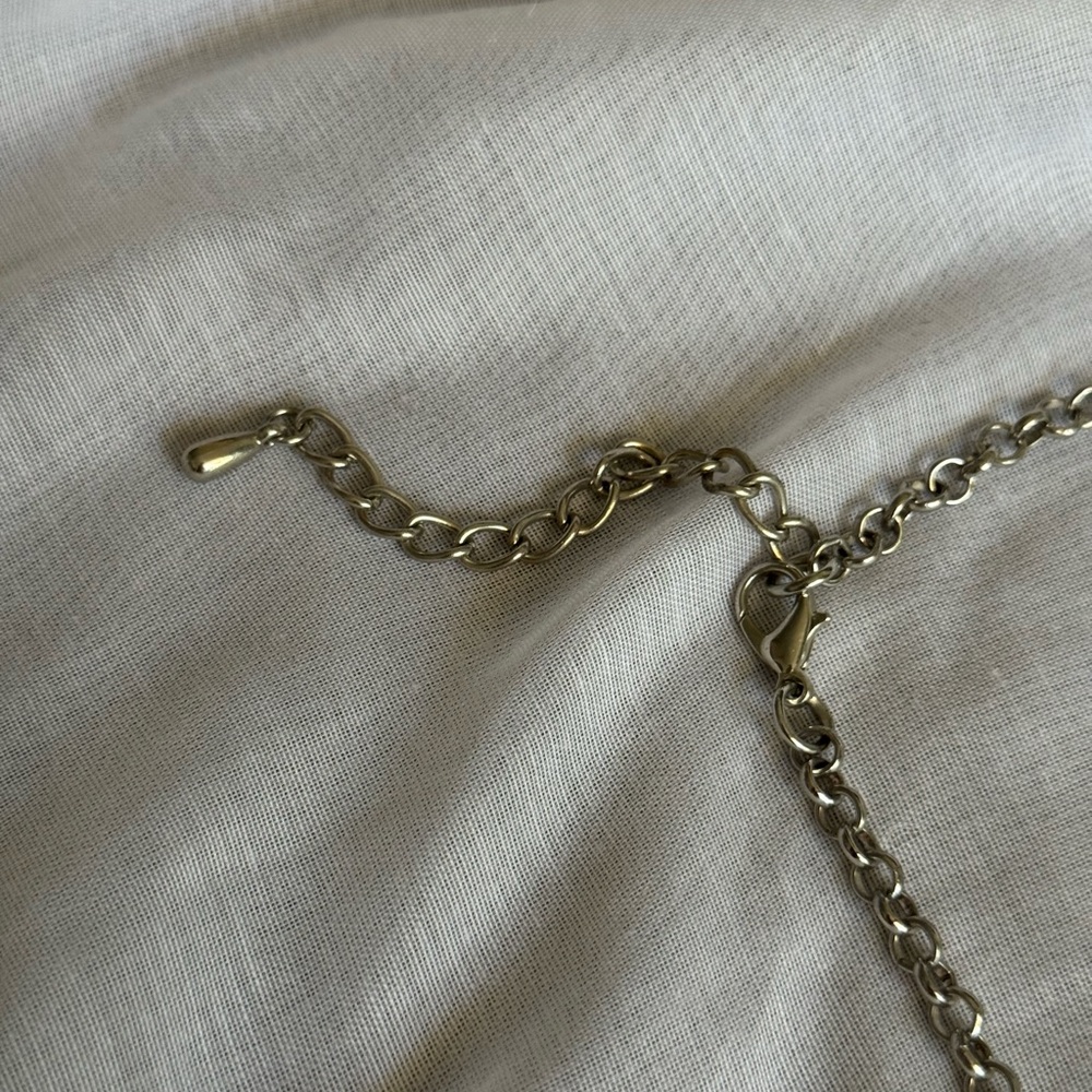 Chico’s Rhinestone Dangle Necklace - Picture 4 of 10